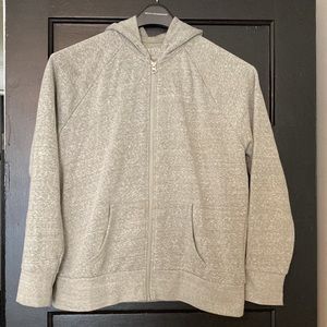 Time and Tru Grey Zip-up Hoodie